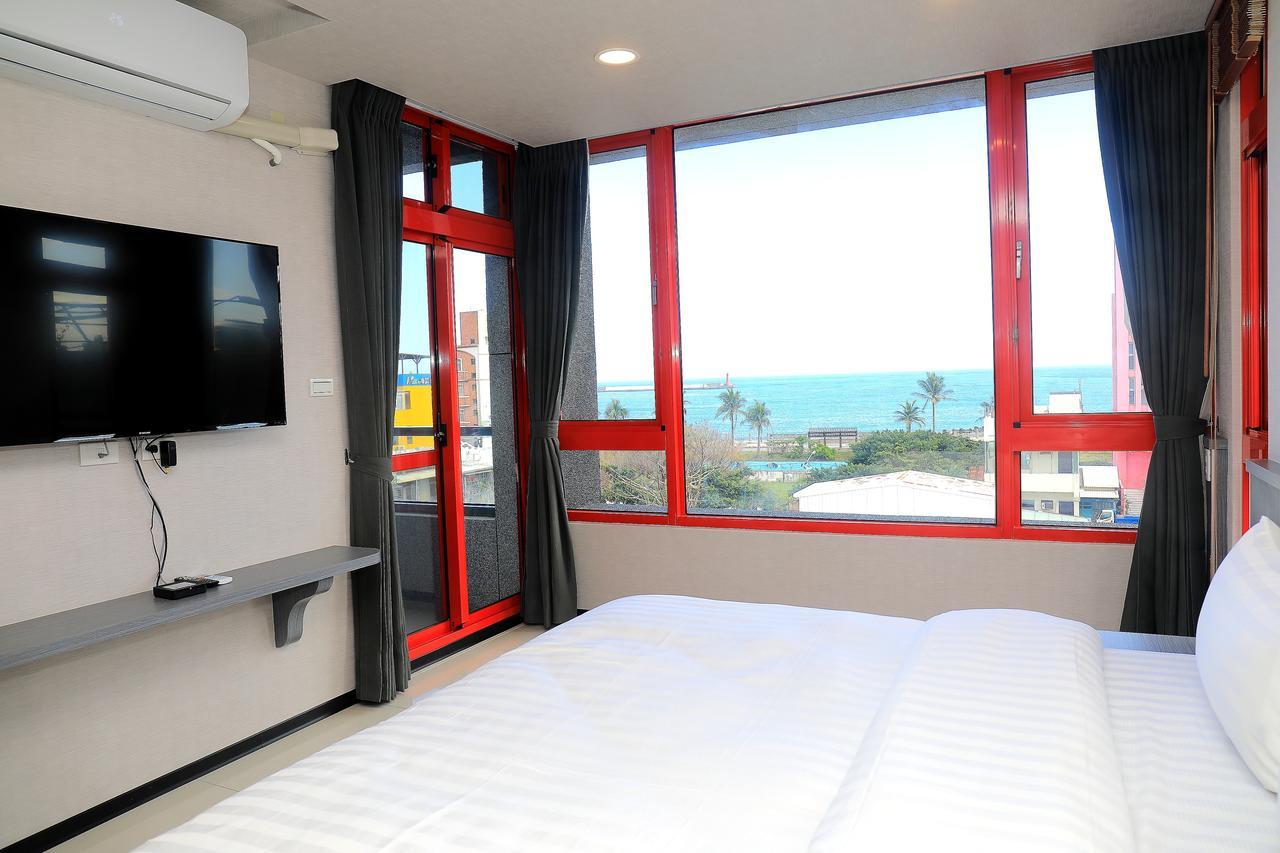 花蓮亮君經典民宿1館加2館民宿-東大門夜市-電梯包棟bright King Homestay Hualien Eksteriør bilde