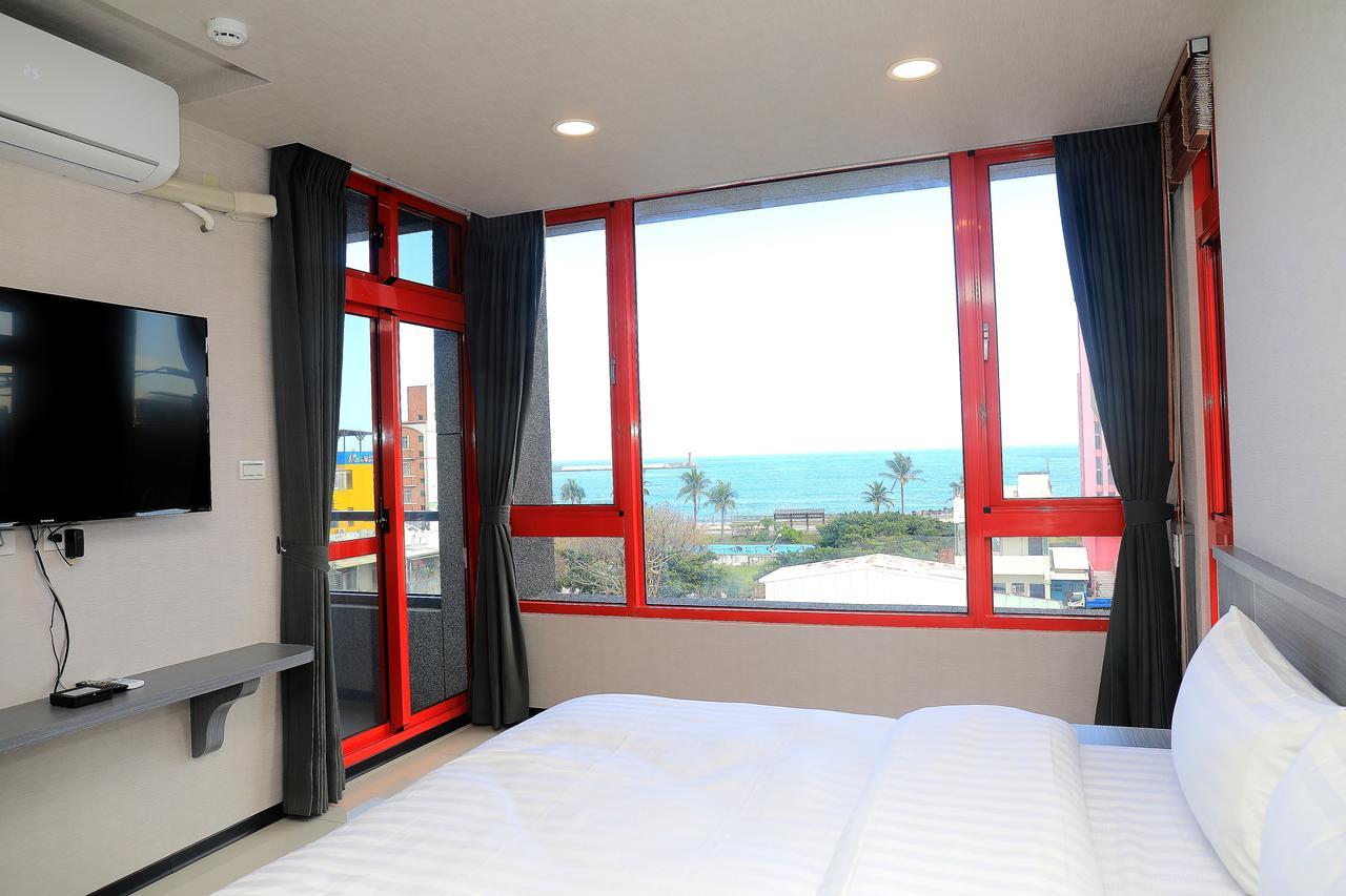 花蓮亮君經典民宿1館加2館民宿-東大門夜市-電梯包棟bright King Homestay Hualien Eksteriør bilde