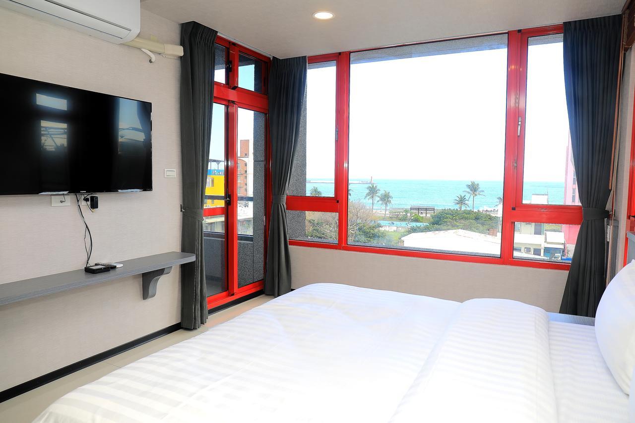 花蓮亮君經典民宿1館加2館民宿-東大門夜市-電梯包棟bright King Homestay Hualien Eksteriør bilde